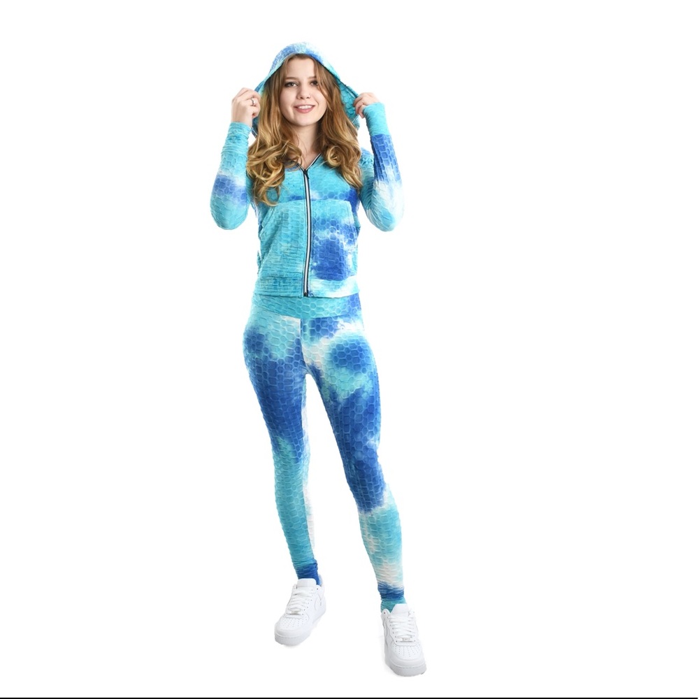 Tiktok leggings & hoodie set
